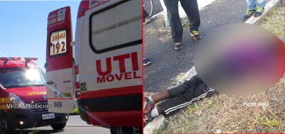 Andarilho morre em linha férrea e mobiliza SAMU e Bombeiros