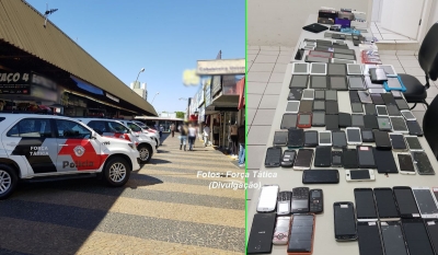Força Tática apreende celulares sem procedência e pode ter descoberto quadrilha que age no Estado