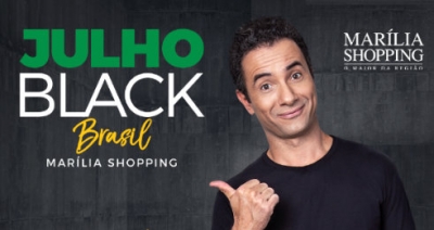 Marília Shopping promove liquidação de até 70% no Julho Black Brasil
