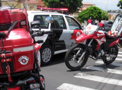 Acidente de trânsito é registrado no centro