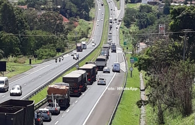 Pedestre é atropelado por moto no Contorno em Marília