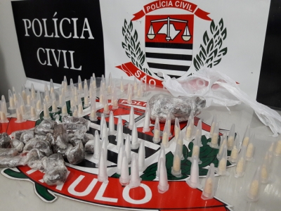 DISE apreende drogas no Marina Moreti