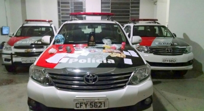 Força Tática faz grandes apreensões em Marília