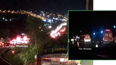 Mulher morre atropelada na rodovia do Contorno