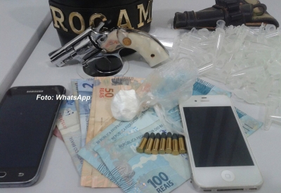 ROCAM prende "braço direito" do traficante Chibiu