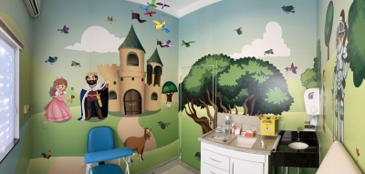 Coleta infantil no Instituto Vida