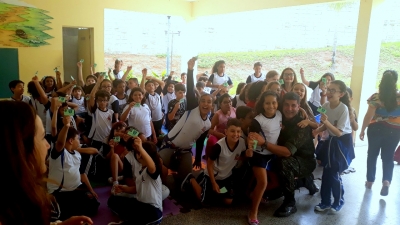 Polícia Ambiental forma 89 novos "Patrulheiros Ambientais Mirins" em Marília