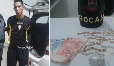 Polícia Militar prende traficantes em flagrante