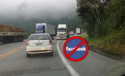 Carros andam na contramão e aceleram na BR de propósito: mais um boato