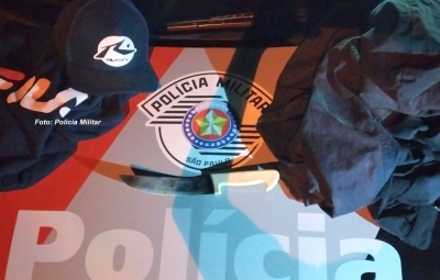 Criminoso sofre graves ferimentos ao tentar fugir da PM em Garça