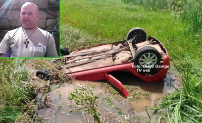 Morre motorista de carro que caiu e ficou submerso em lagoa na região