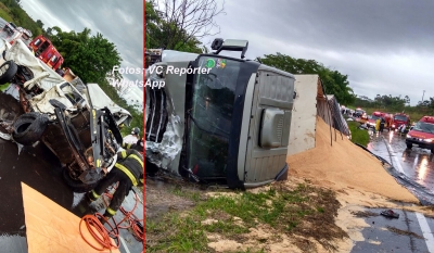 Chuva causa vários acidentes: 6 mortes