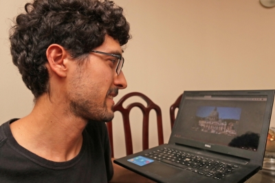 Jovem da região participará de evento com o papa Francisco