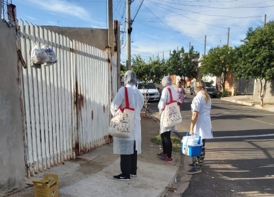 Casa a Casa vacina 513 pessoas contra a gripe e aplica 56 testes para a Covid-19