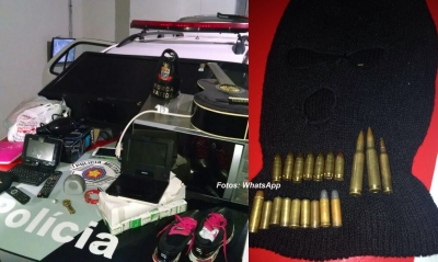 Homem é preso com munições até de fuzil 