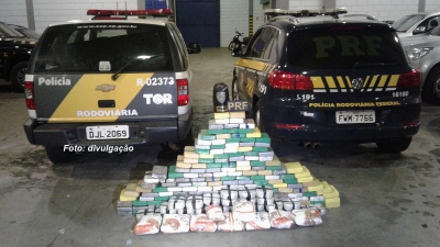 Operação apreende mais de 225 kg de pasta base de cocaína próximo a Marília