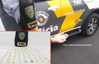 Polícia Rodoviária apreende ecstasy em Marília e cocaína na região