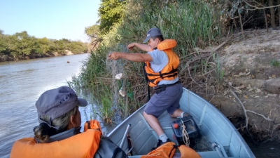Polícia Ambiental faz fiscalizações em rio na região