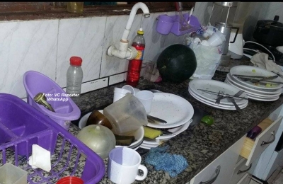 Água está voltando, mas aos poucos!