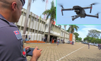 PM de Marília utilizará drone para combater a criminalidade
