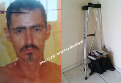 Falso aleijado é preso pela PM: era procurado pela Justiça