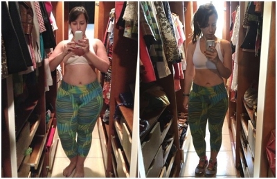 Mulher emagrece, vence batalha contra a obesidade e vira inspiração