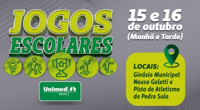 Jogos Escolares Unimed Marília acontece neste final de semana