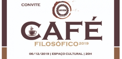 Café Filosófico UNIVEM Evento apresenta tese de Pós-Doutorado e lança vários de livros