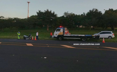 Prá variar: acidentes deixam motociclistas feridos