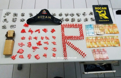 Garoto de 14 anos é detido por tráfico