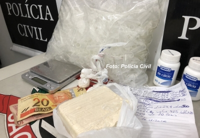 DISE prende homem acusado de tráfico de cocaína na zona norte
