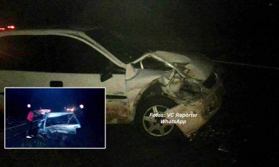 Mariliense fica ferido em grave acidente na região