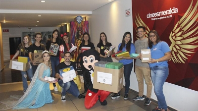 UNIVEM: CineTrote promove inclusão social e lazer as crianças e jovens do ProCria