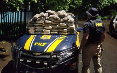 PRF apreende 25 kg de 