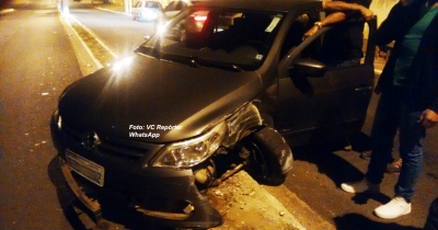 Madrugada de violência no trânsito em Marília