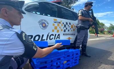 Homem é preso pela Polícia Rodoviária com carregamento de maconha