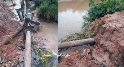 Temporal causa danos e volta a prejudicar abastecimento de água em Marília