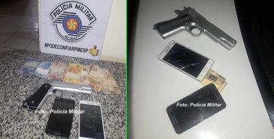 Adolescentes assaltam taxista em Marília e são detidos pela PM em Vera Cruz