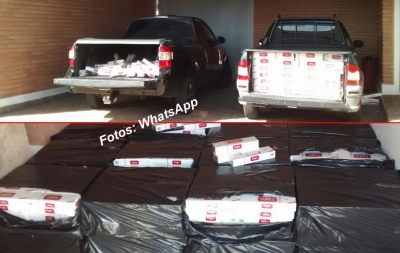 Polícia Militar faz grande apreensão de cigarros