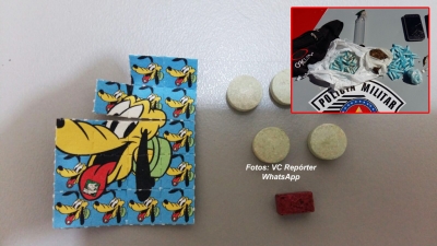 Quadrilha presa na região é suspeita de vender drogas durante festa em Marília