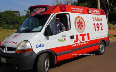 "Chapa" é atropelado por moto na rodovia