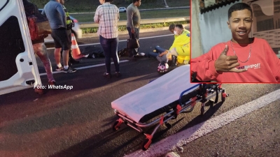 Identificado motociclista que morreu atropelado por carreta no Contorno em Marília