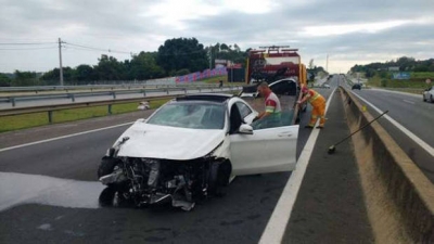 Delegado da PF bate em moto e mata vigilante