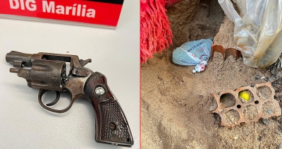 DIG apreende arma usada para matar mulher em Marília