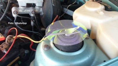 Criminoso usa garfo para tentar furtar carro em Marília