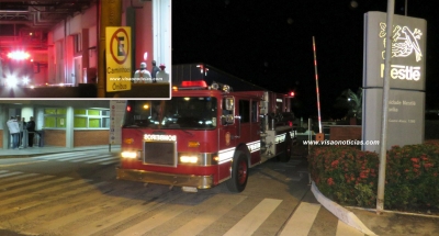 Princípio de incêndio na Nestlé mobiliza Bombeiros