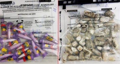 Traficante adolescente faz de tudo para fugir da PM, mas acaba preso