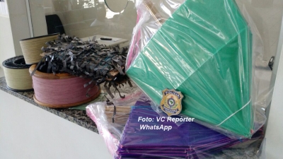 PRF apreende linha chilena em Marília