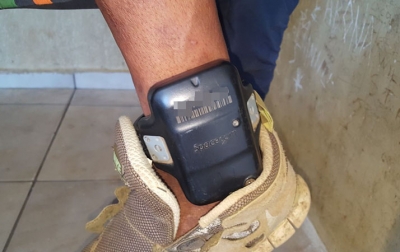 Detento retorna para a penitenciária de Marília com tornozeleira danificada