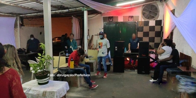 Prefeitura e PM interditam baile com DJ ao vivo na zona Sul de Marília
